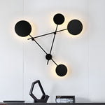 Geometric Round Led Nordic Wall Sconce Lighting Wall Lamp Wall Light Fixture