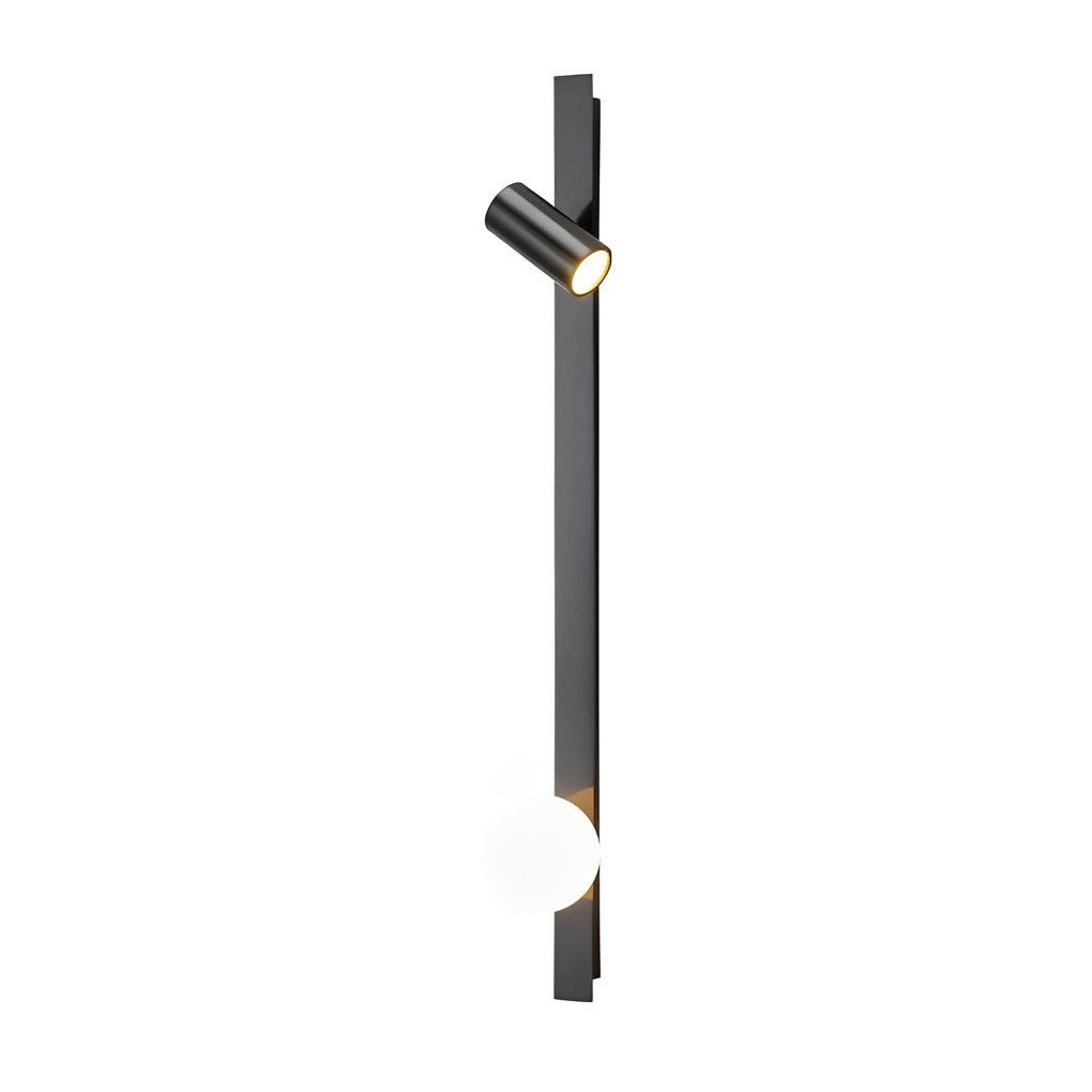 Long Strip Wall Lamp With Adjustable Spotlight Ha083346