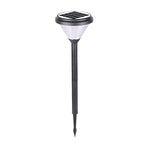 27 6 Inch H Black Led Solar Path Lights