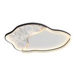 Geometric Simple Lunar Texture 3 Step Dimming Led Modern Ceiling Lamp