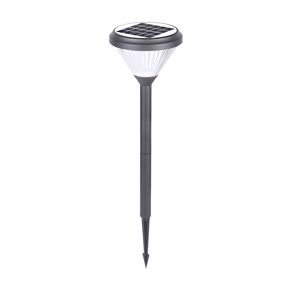 27 6 Inch H Black Garden Solar Pathway Lights