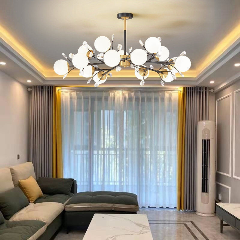 Nordic Living Room Modern Minimalist Creative Chandelier