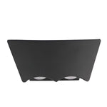 Led Up And Down Lights Waterproof Black Modern Wall Washer Light