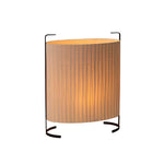 42 Inch Modern Japanese Style Fabric Outdoor Floor Lamp