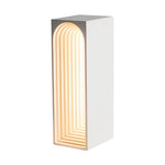 Nordic Usb Concrete Led Rectangle Table Lamp