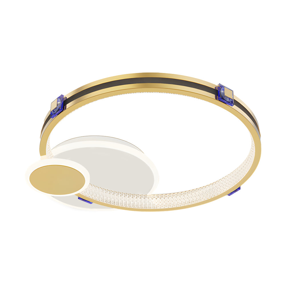 Ring Round Three Step Dimming Creative Modern Led Ceiling Light Fixture