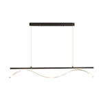 Linear Wave Design Led 1 Light Island Light 47 L