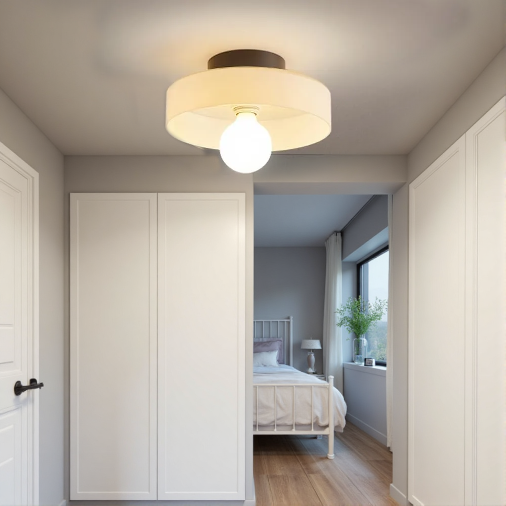 Modern Round Flush Mount Ceiling Light