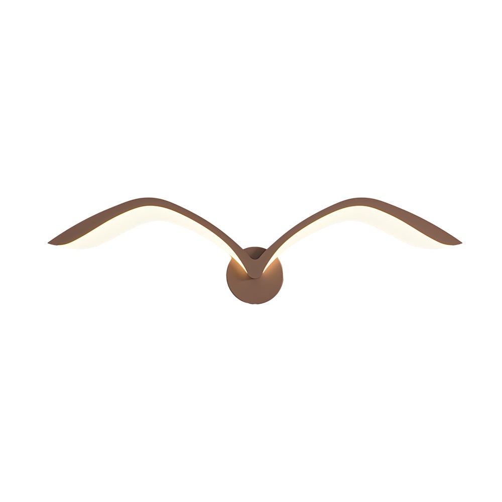 Modern Seagull Led Wall Sconce Nordic Acrylic Wing Design