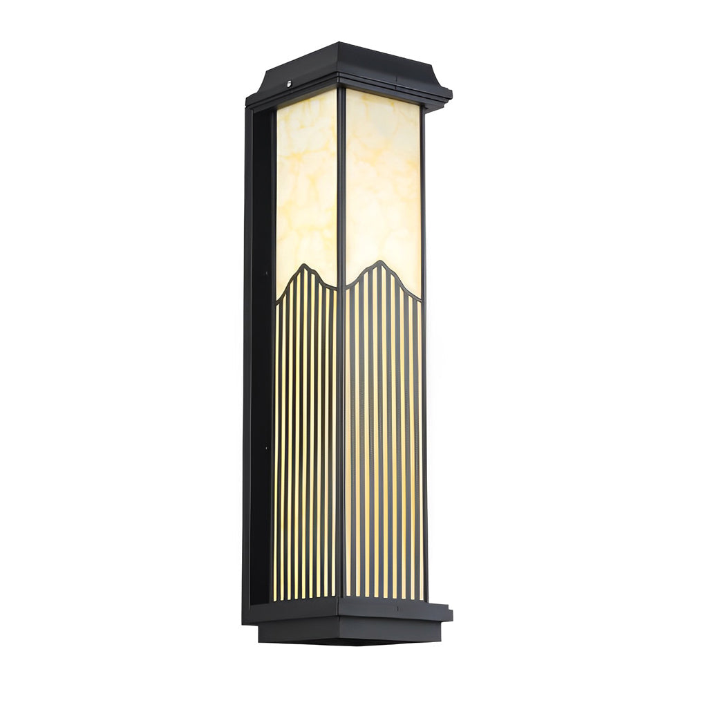 Solar Powered Outdoor Wall Lights With Remote Ha091049