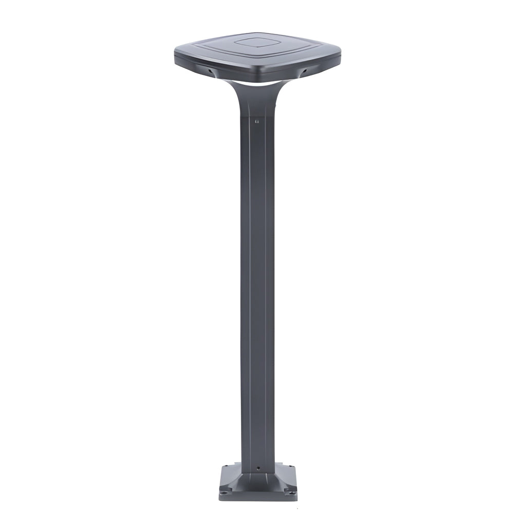 Modern 4-Light Square LED Outdoor Path Lights – Waterproof Landscape Lighting