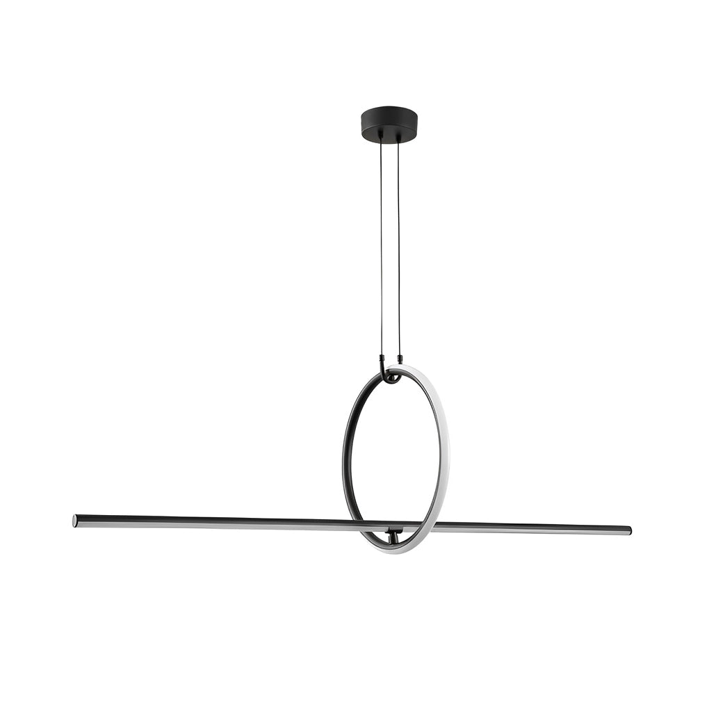 Long Strip Led Pendant Light Ha082334