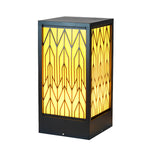 Black Yard Decor Outdoor Landscape Lighting Ha079584