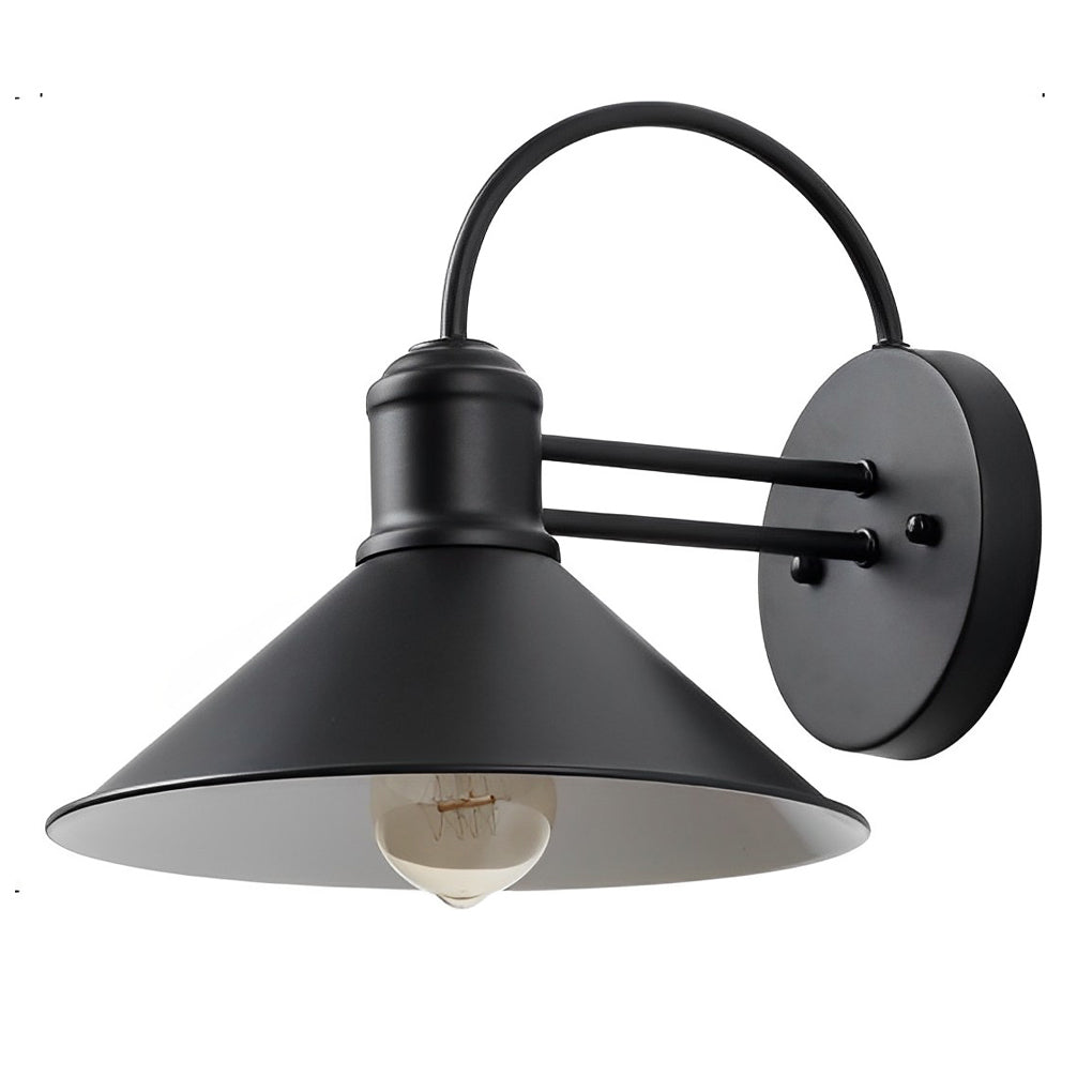Conical Industrial Style Outdoor Wall Lamp Ha076375
