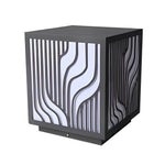 Square Modern Outdoor Fence Post Light Li002172