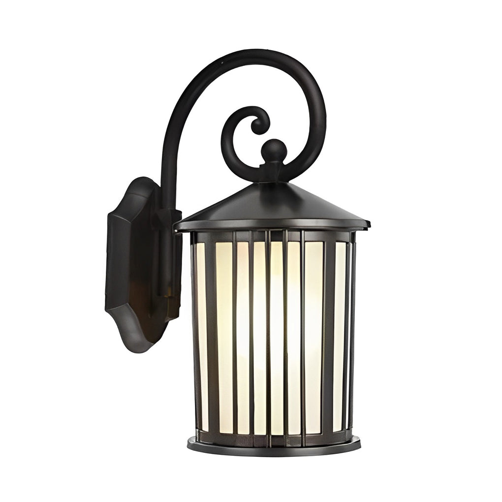 Waterproof Black Outdoor Wall Light Ha084129