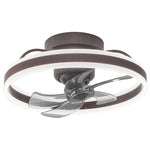 Round Stepless Dimming Modern Ceiling Fan Li001946
