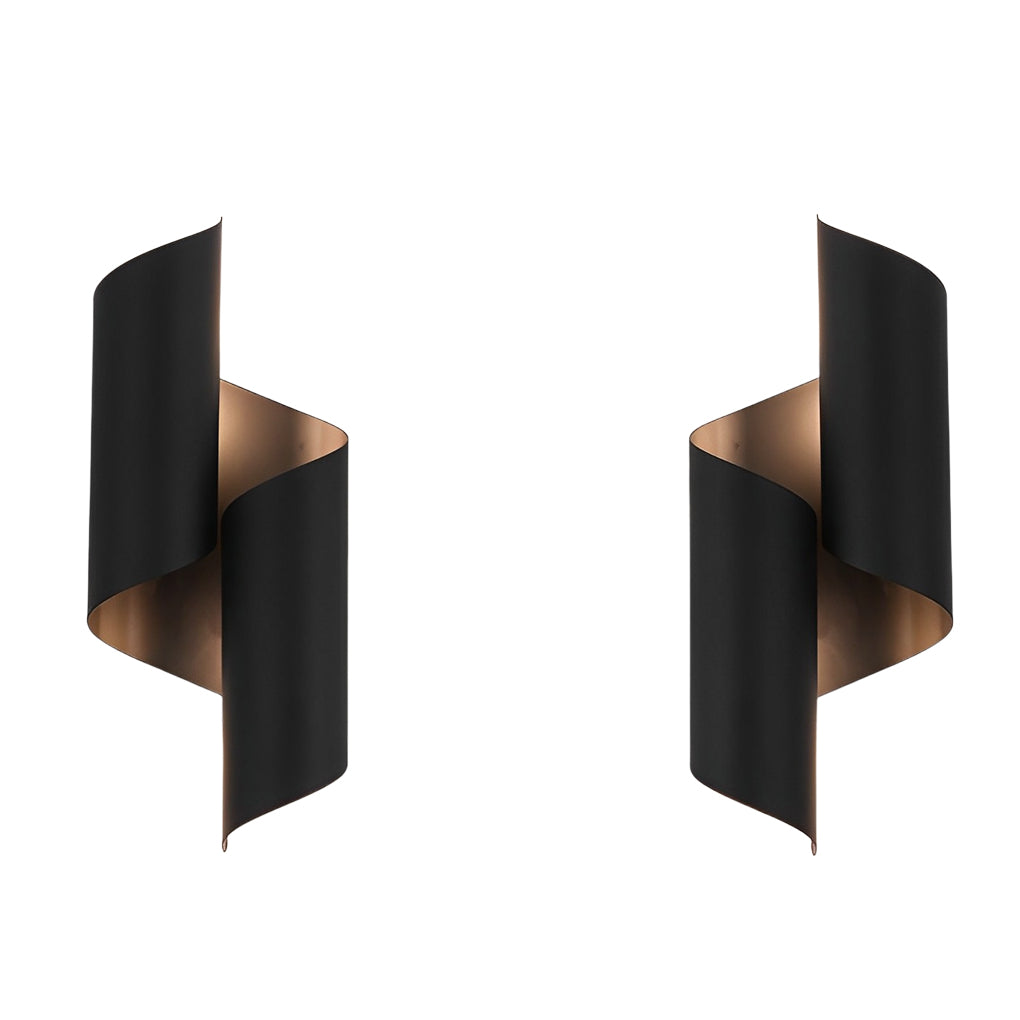 2Pcs Symmetrical Wall Light Fixture Ha084461