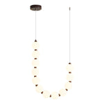 Thalorin LED Pendant Light – Modern Cascading Orb Chandelier for Dining & Living Spaces