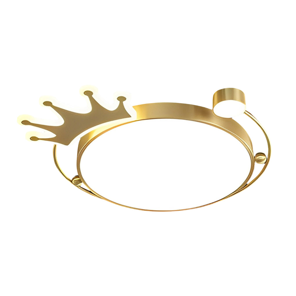 Round Cartoon Crowns Ceiling Light Ha091436