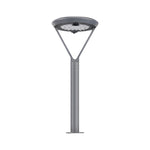 Solar Outdoor Post Garden Pole Light With Dual Motion Sensor