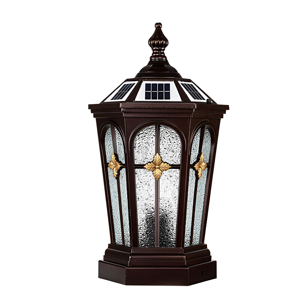 Waterproof Led Solar Post Light Ha093245