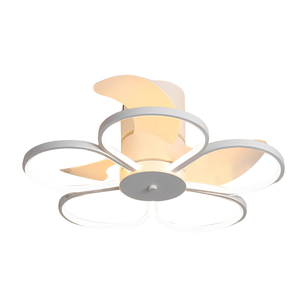 Flowers Bladeless Ceiling Fans Lamp Ha082428
