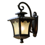 Retro Glass Lantern Wall Lamp Li002250