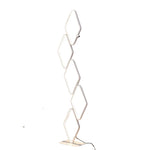 Modern Metal Square Stacked Led Floor Lamp