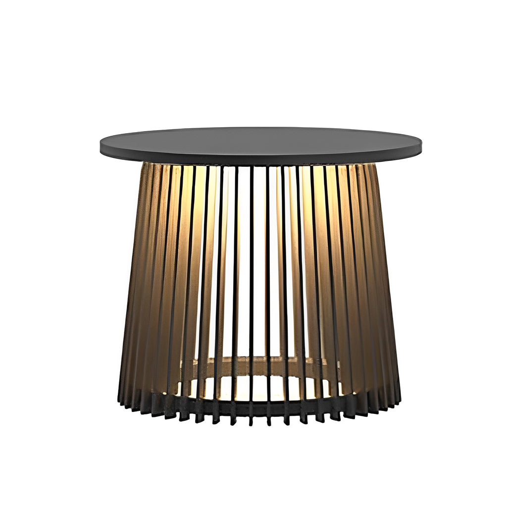 Round Solar Outdoor Lantern Ha088201
