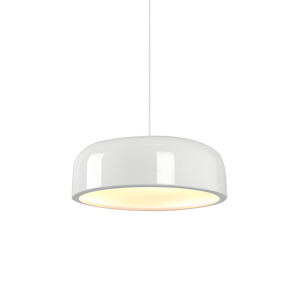 Smithfield Pendant Light Modern Aluminum Hanging Fixture In Black White