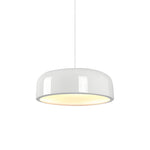 Smithfield Pendant Light Modern Aluminum Hanging Fixture In Black White