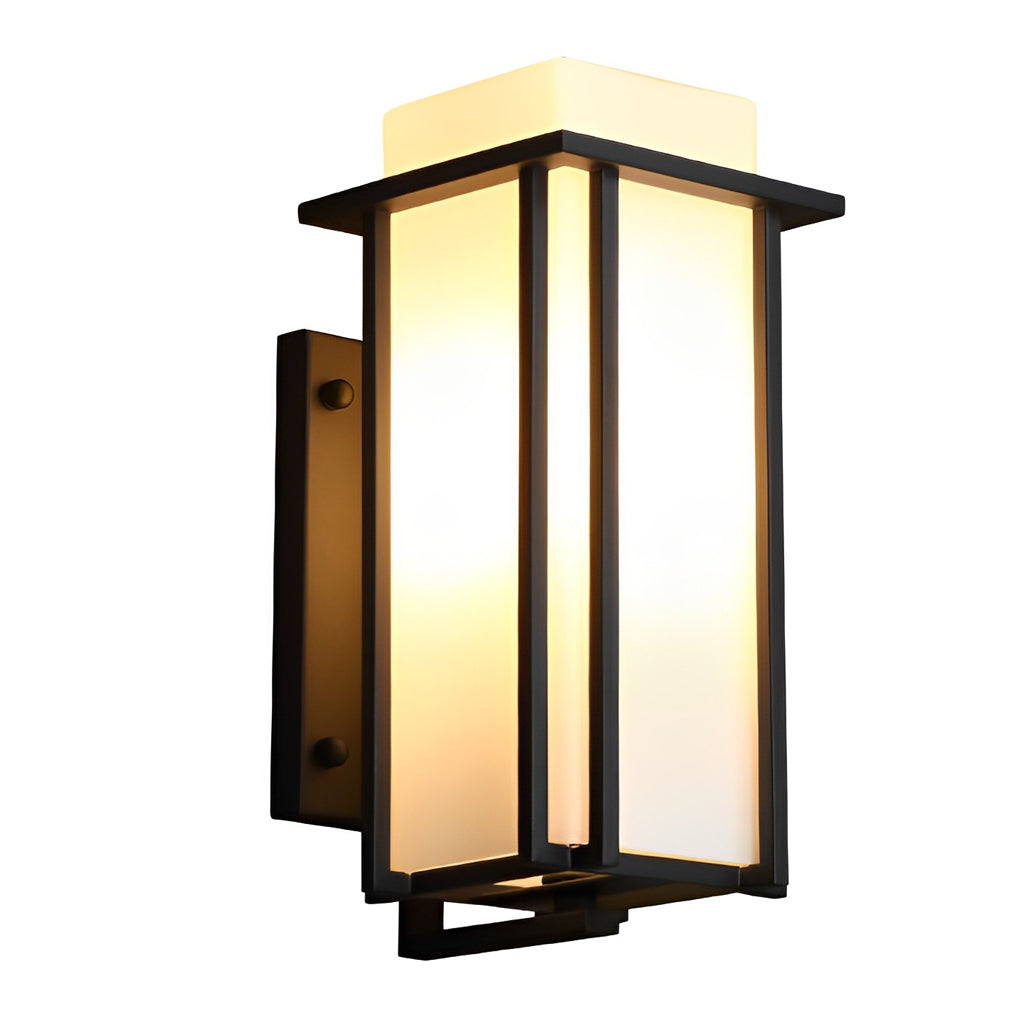 Square Retro Outdoor Wall Lamp Li002193