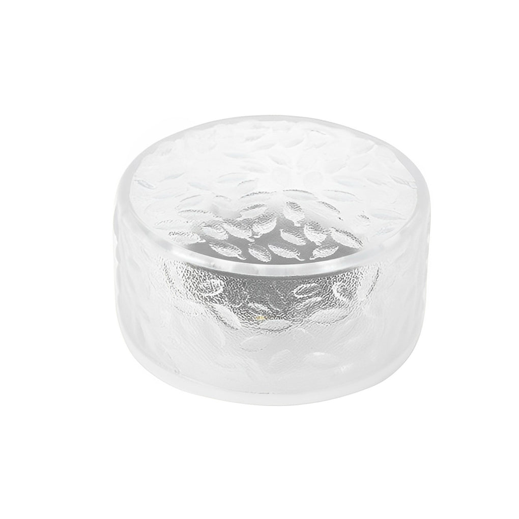 4 Pcs Integrated Led Round Ice Bricks Lights Steps Lighting For Christmas Ambience