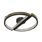 Creative Semicircles Round Three Step Dimming Modern Led Ceiling Lights