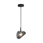 Curved Striped Glass Led 3 Step Dimming Smoke Gray Nordic Hanging Lights Li002763