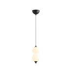 Modern Round String Vertical Balls Pendant Lamp Dimmable Led Chandelier