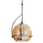 Ball Shaped Glass Modern Pendant Light