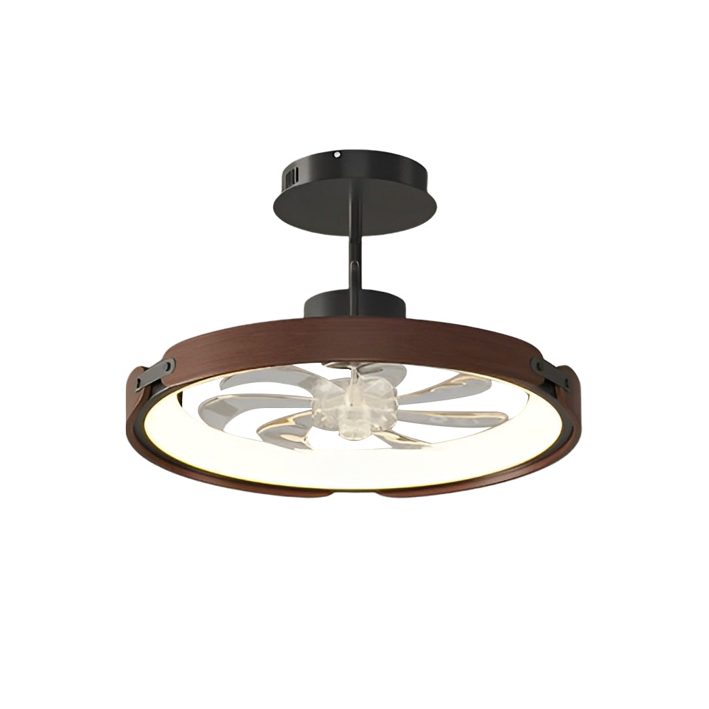 Round Led Bladeless Ceiling Fan Li002497
