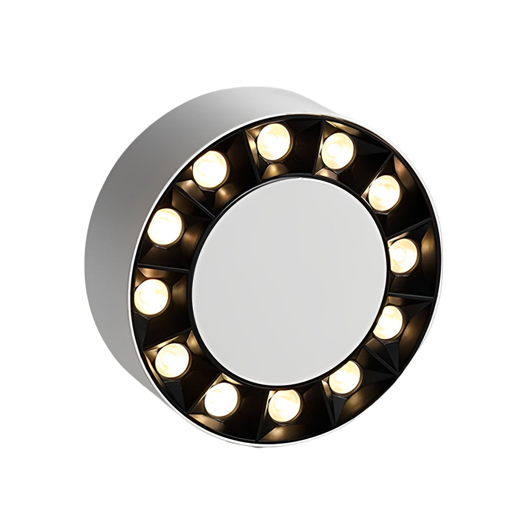 Lumina Round LED Surface Mount Downlight in White