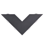 V Shaped Waterproof Led Black Modern Outdoor Wall Lamp