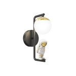 Cartoon Astronaut Decor Wall Lights Fixture Ha098346