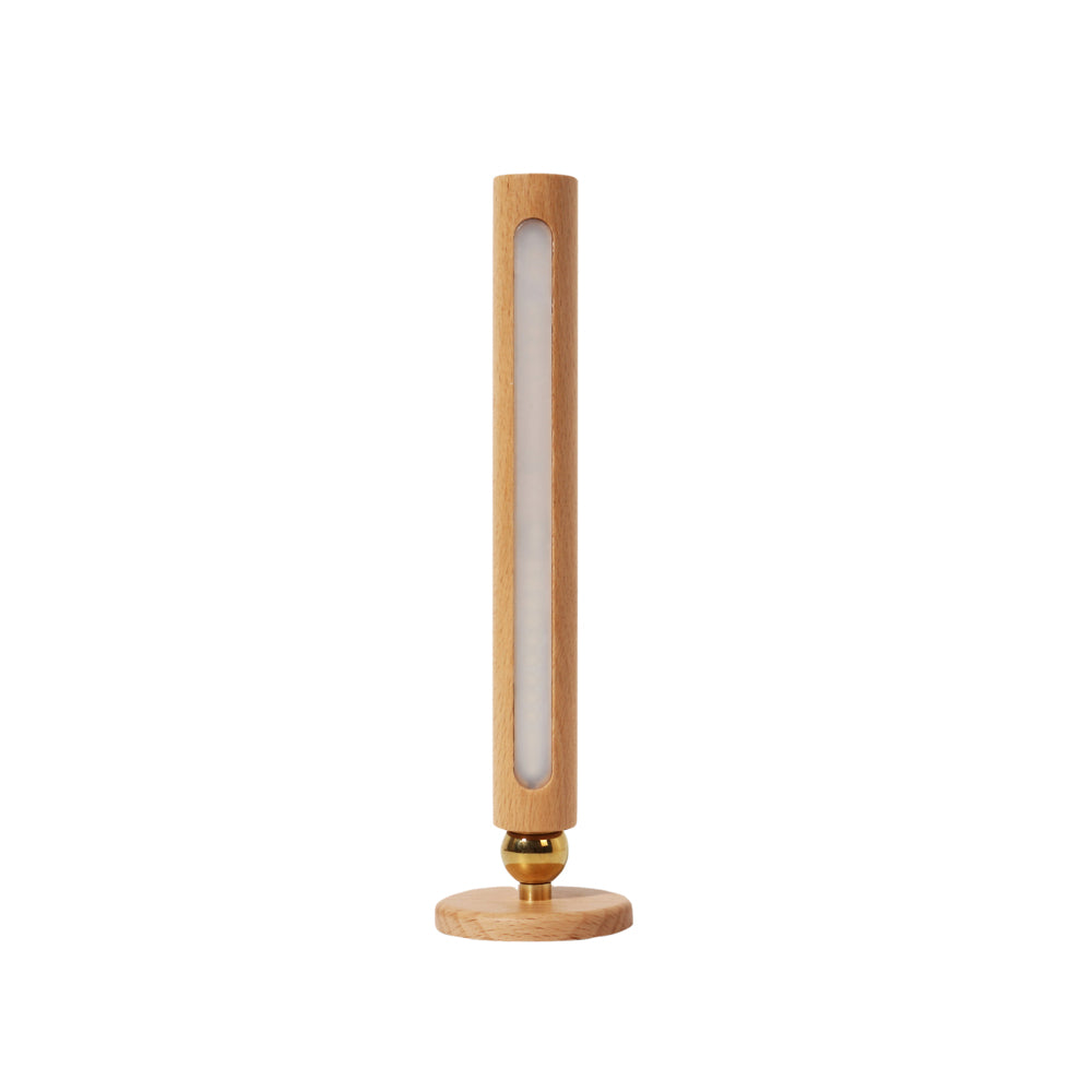 Rotation Wood Led Portable Magnetic Usb Touch Night Light