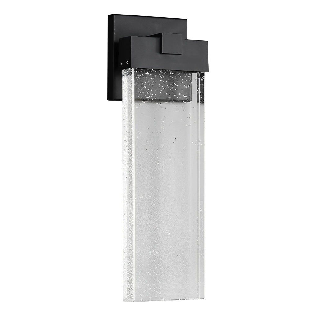 Rectangular Bubble Crystal Outdoor Wall Lamp Li002108