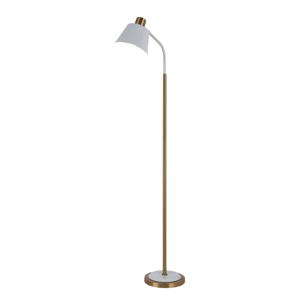62 In Metal 1 Bulb Rotatable Reading Floor Lamp