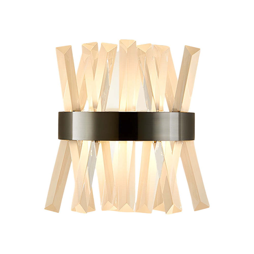 Creative Crystal Strips Luxury Up And Down Lighting Nordic Wall Lamp