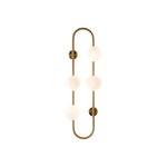 Creative 4 Glass Ball Bubbles Led Post Modern Decorative Wall Sconces Lighting