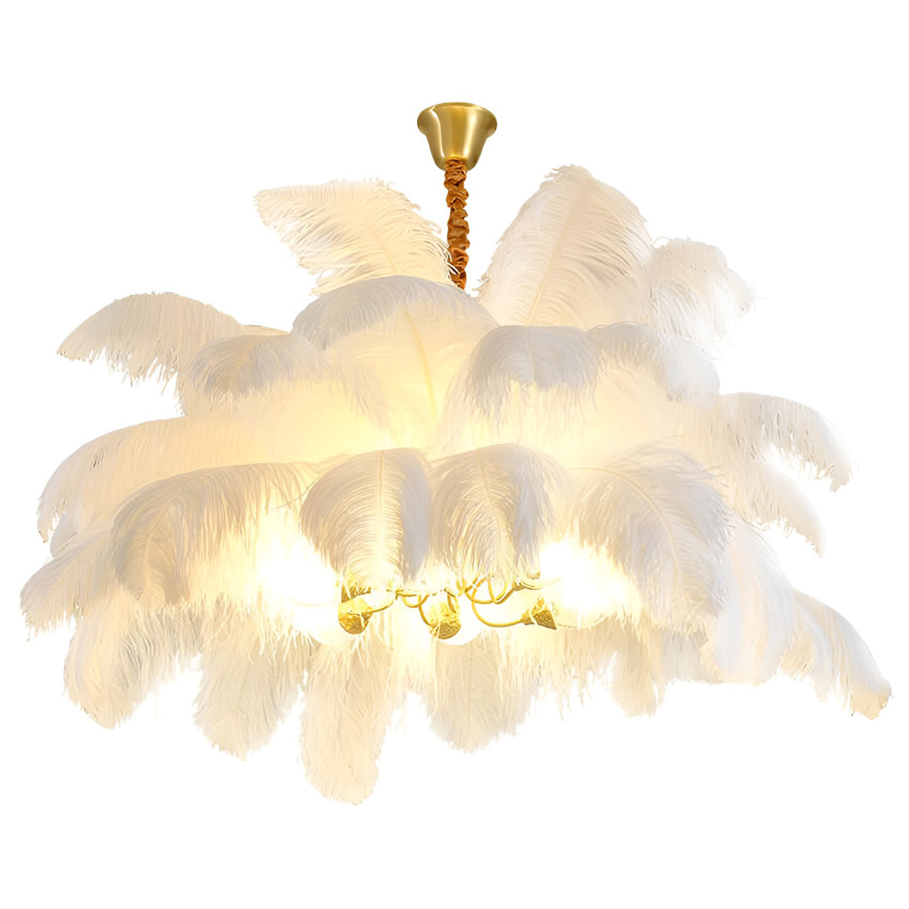 Creative Feathers Ins Nordic Chandelier Li002023