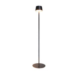 48 8 In Black Touch Dimming Led Rechargeable Floor Lamp