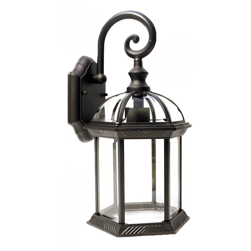 Double Layer Waterproof Glass E27 Vintage Wall Sconce Lighting Wall Lamp